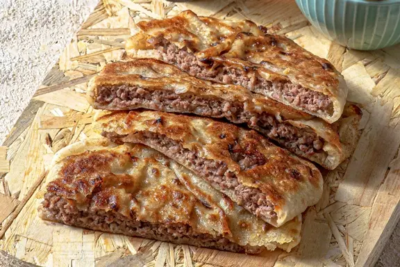 رغيف حواوشي مستوي